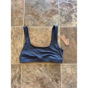 Skims Signature Swim Tank Gunmetal Size Medium